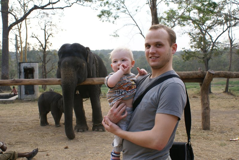 Me, daddy and government elephants