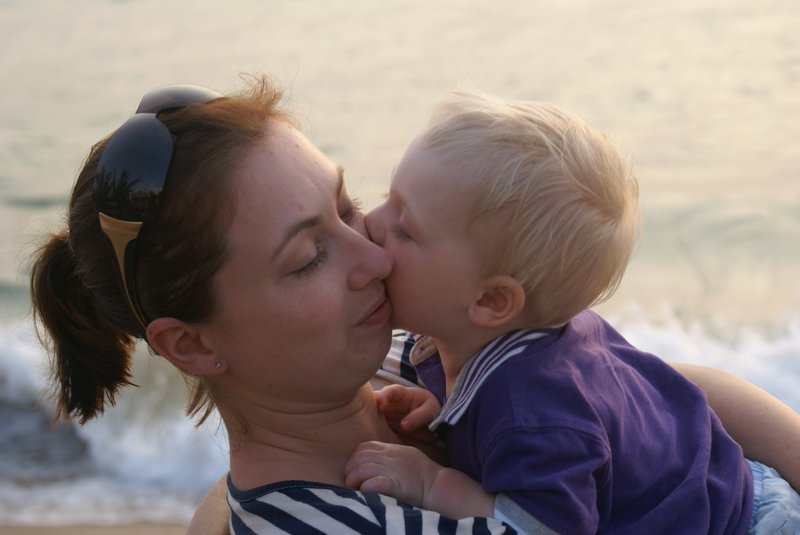 Kisses for mummy