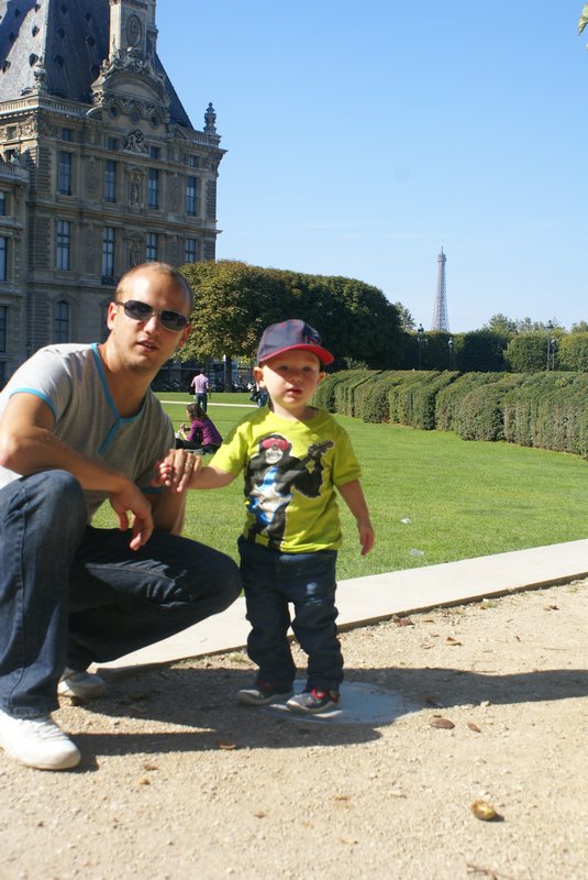 Me and daddy and the effiel tower