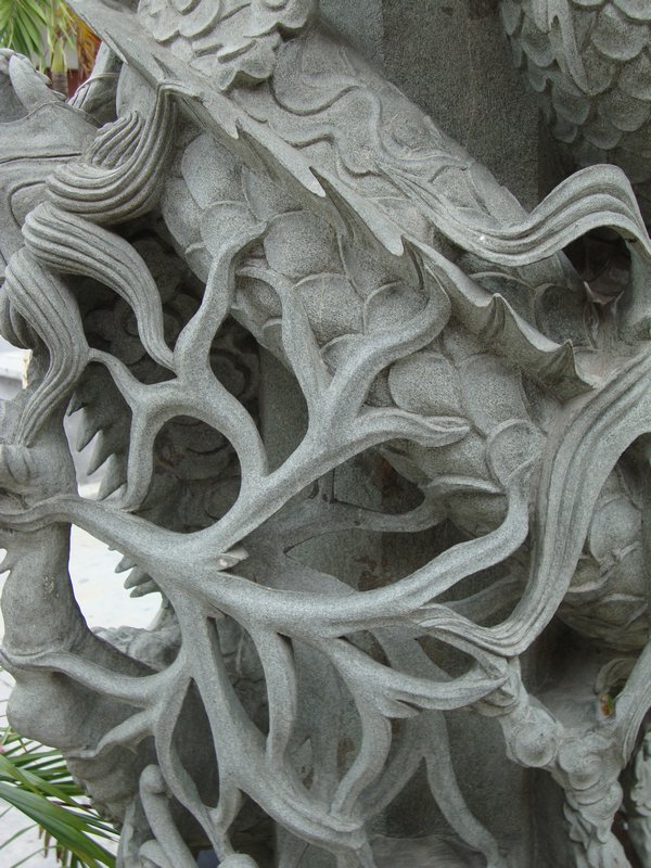 Carving at temple