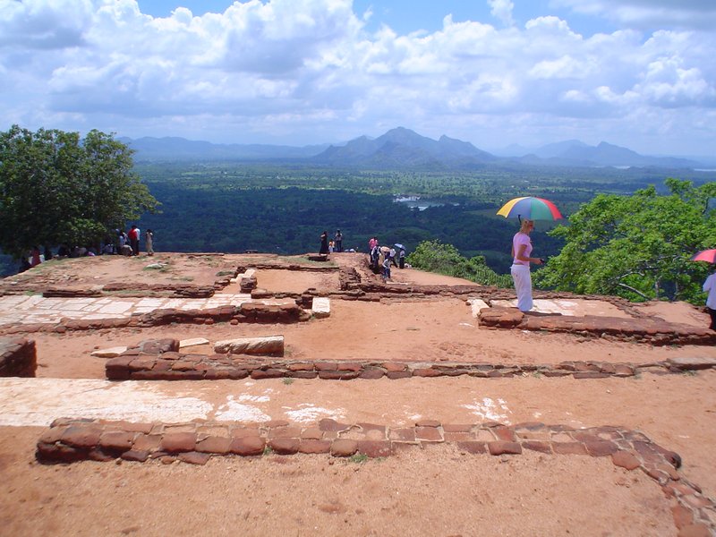 On top of Sigiriya