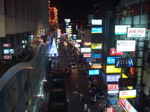 Japanese redlight district