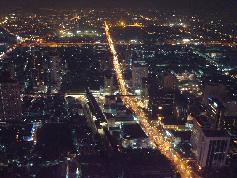 Bangkok from 84th floor