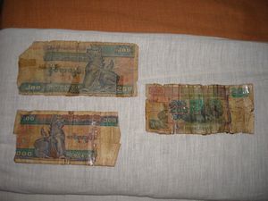 Myanmar money