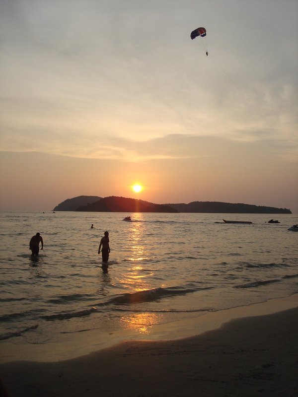 Sunset at Cenang beach