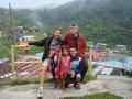 Me, Michel, and Azman at Asli village