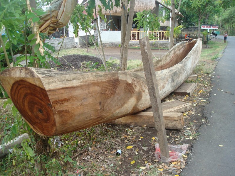 Unfinished boat
