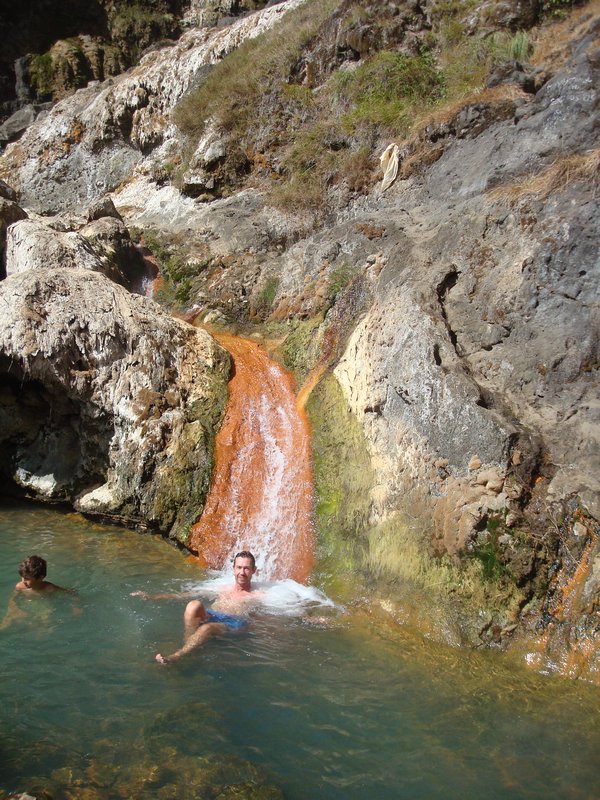 Me in hot springs