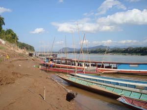 Boats on the Mekong