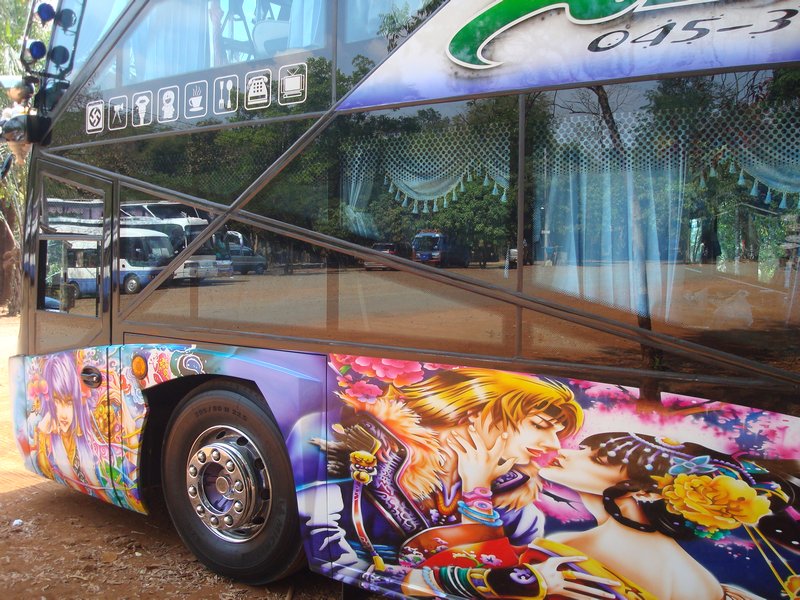 Thai tour bus