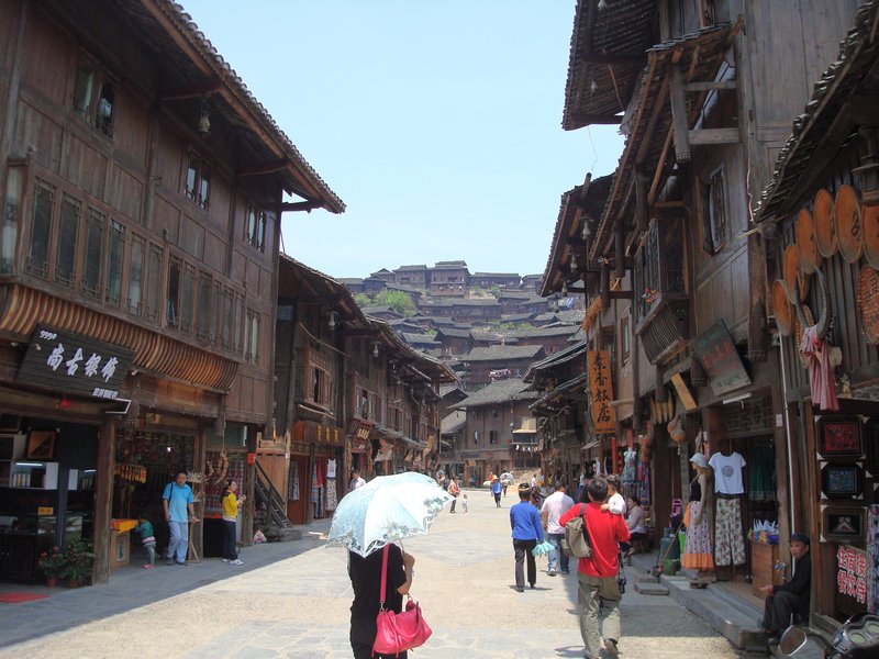 Xijiang - I stayed above one of these shops