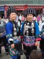 Zhenyuan - Ladies from Hunan at the train station