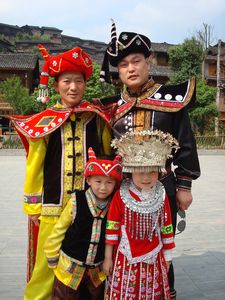 Xijiang - Chinese tourists