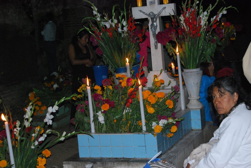 Day of the Dead at Graveside
