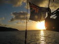 Aussie sunset off the Whitsunday Islands