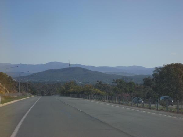 Canberra from a distance