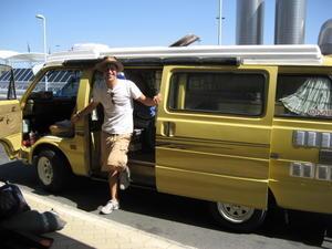 Steve and his van