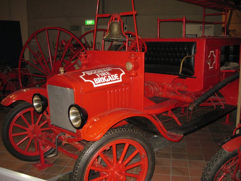 Canadian Made Ford Fire Brigade at QLD Museum 2