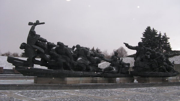 Glorious Soviet statues