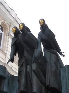 Spooky sculptures