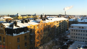 View over Uppsala