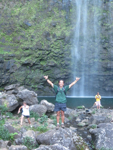 Kalalau Trail Waterfall - Kurt