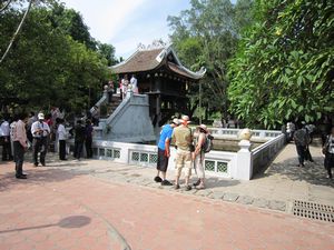 One Pillar Pagoda - Front side