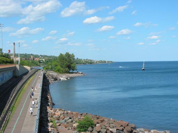 Duluth: More of the Lake Walk