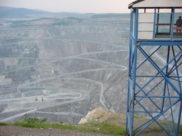 Thetford Mine - the pit