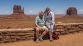 Four ancient monuments at Monument Valley