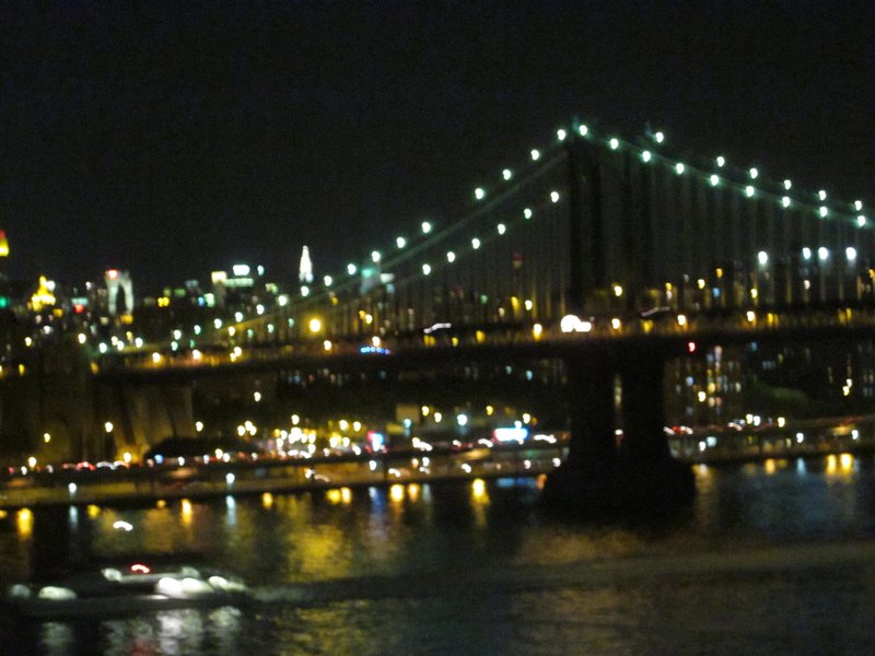 Uitzicht vanaf Brooklyn Bridge