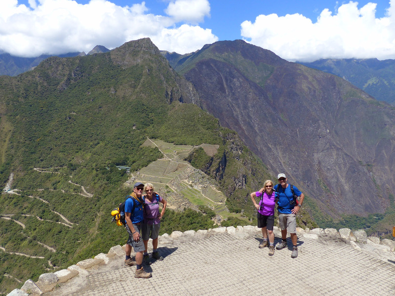 view from Wayna Picchu