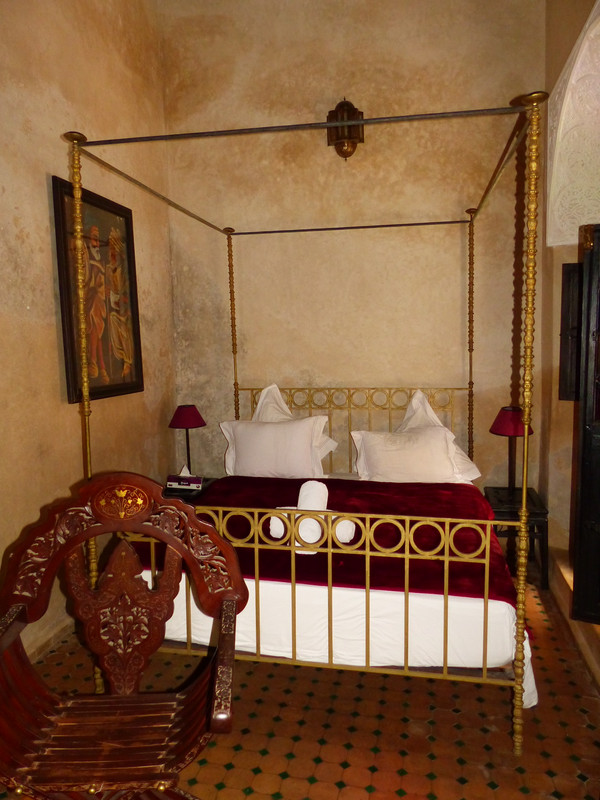 our room at Ryad Boustane