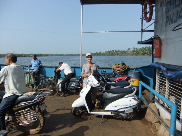 ferry ride across the Sal River