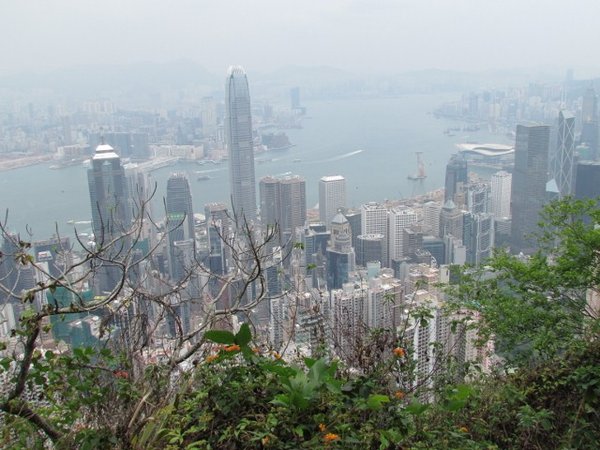 view form the Peak