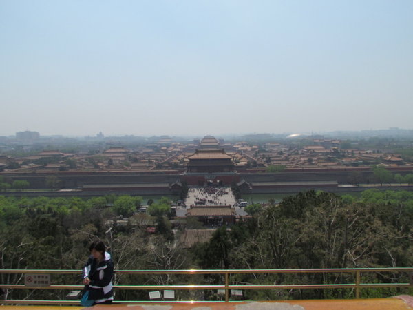Forbidden City from Jingshan Hill