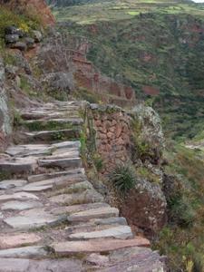 Incan Trail in the Pisaq Ruins