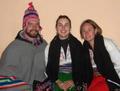 Kate, Nikki, and I in Traditional Dress on Amantani