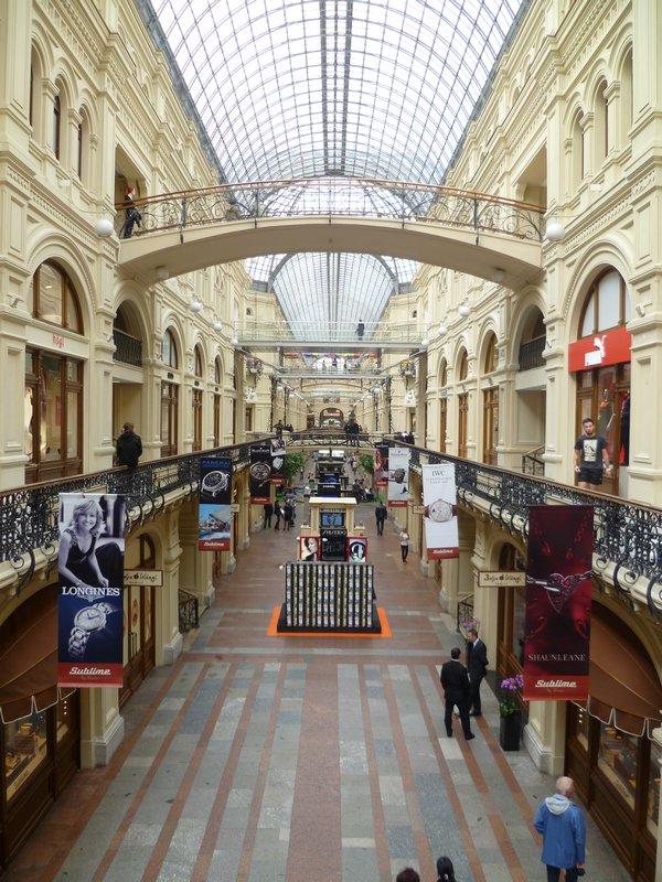 The GUMB shopping centre, Red Square