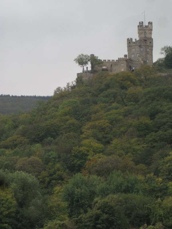 Castle along the Rhine