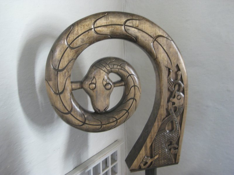 Viking Ship Carving