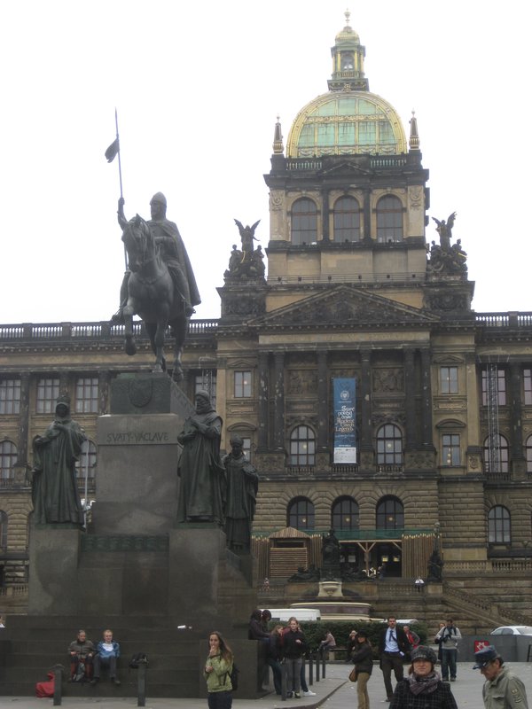 Wenceslas Statue and National Museum