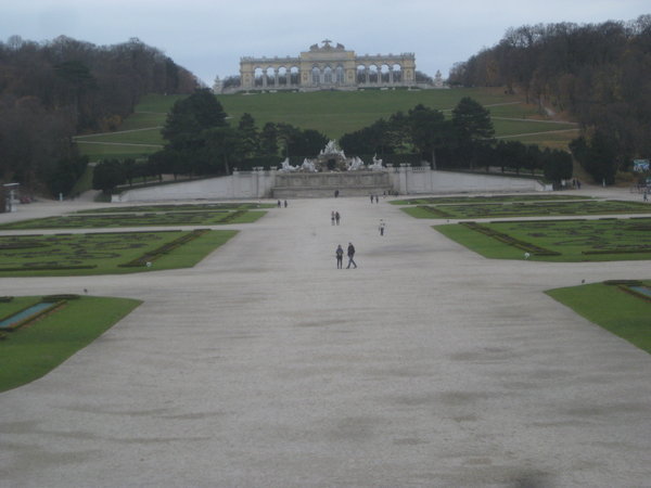 View of Gardens from Palace