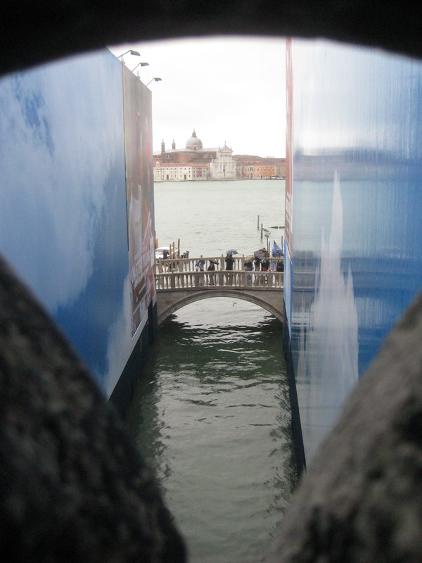 View from the "Bridge of Sighs"