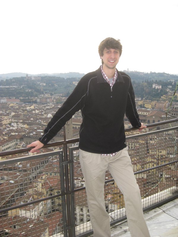 Hanging out on top of the Duomo