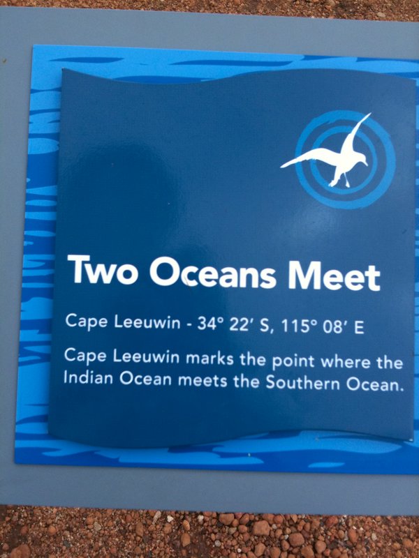 The oceans meet