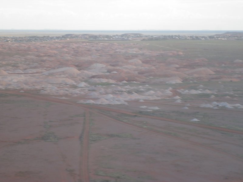 Coober Pedy from the air