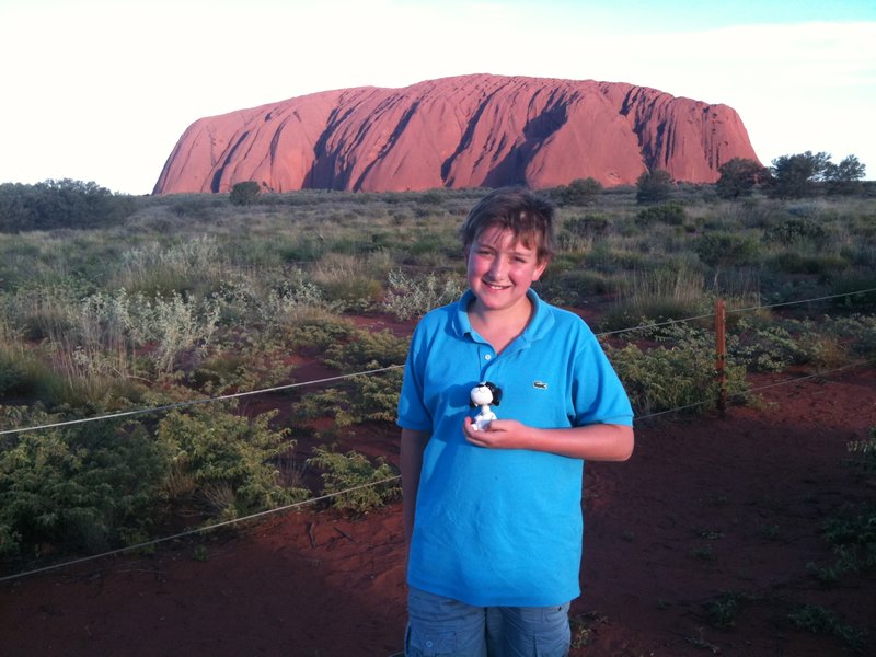 Lachlan and the Rock