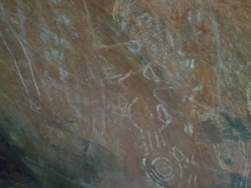 Uluru Cave paintings