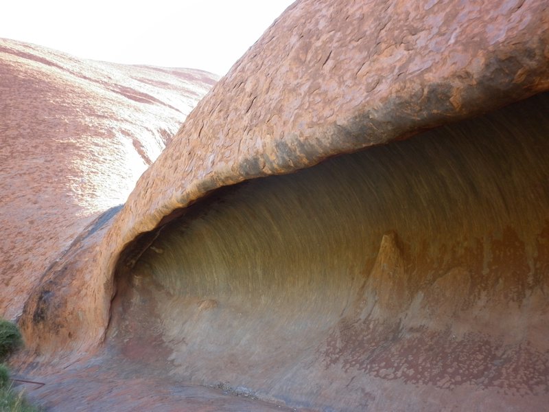 Uluru Wave Cave - Boys initiation cave